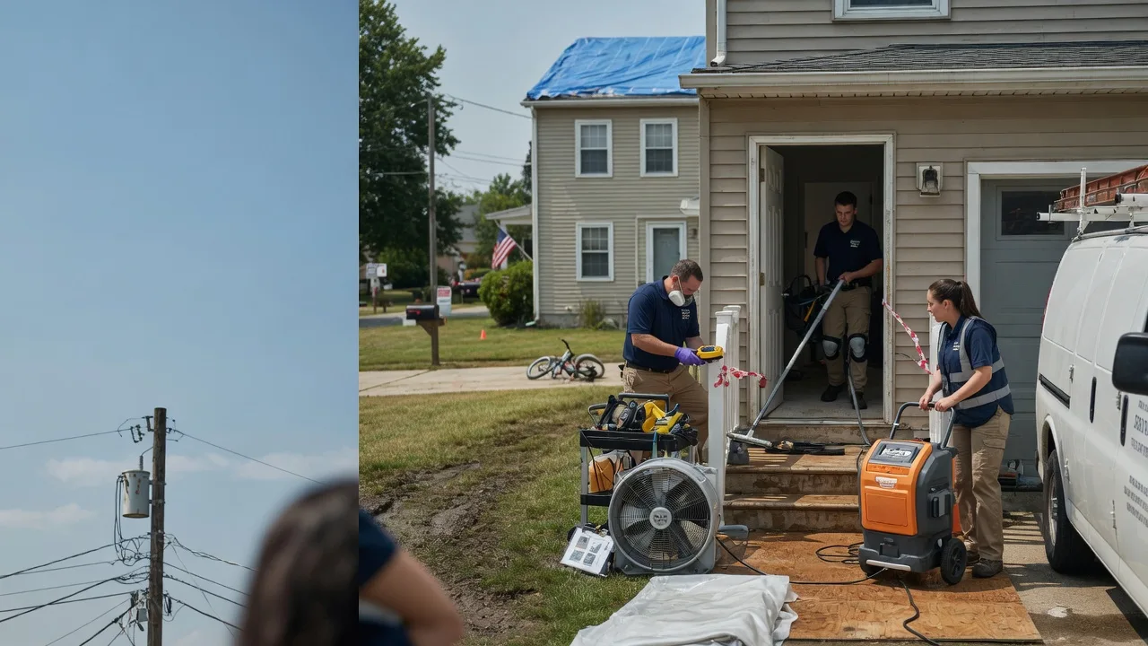 Water Damage Repair in Pomeroy, OH near me